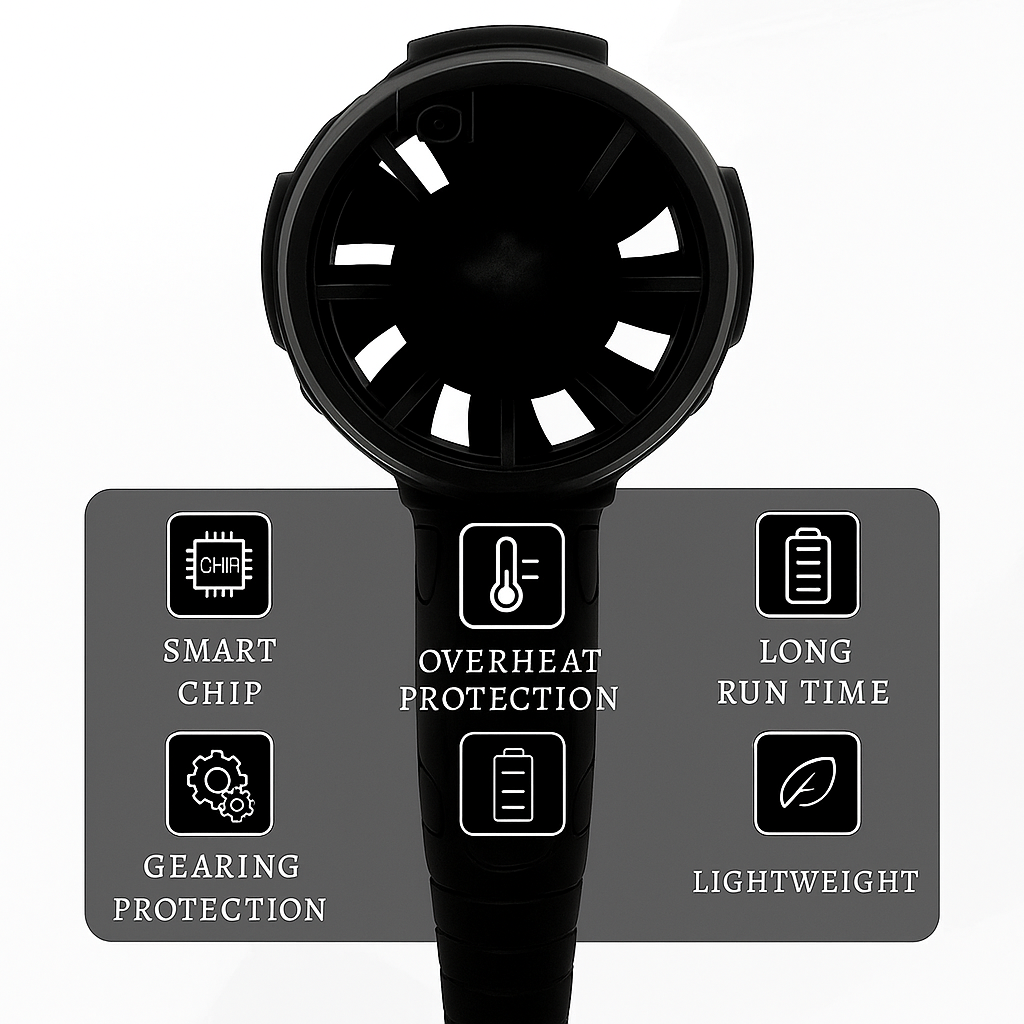 AeroForce™ – Unmatched Blowing Power in the Palm of Your Hand