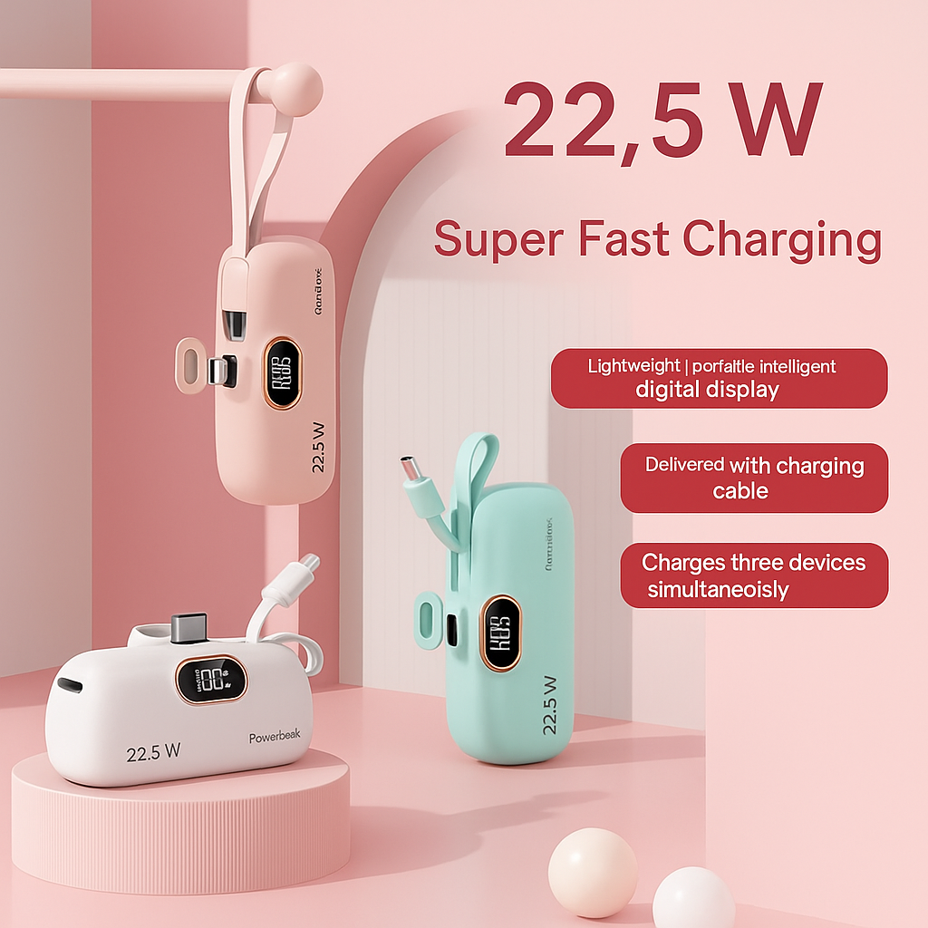 PowerPod™ – Days-Long Battery Power Without an Outlet